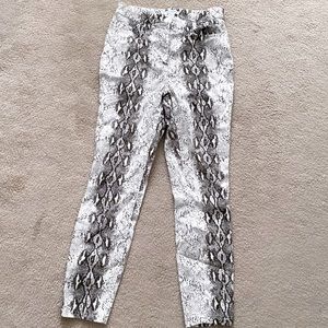 Skinny pants- animal print